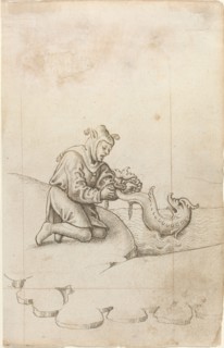 You Are Tying a Dolphin by the Tail [fol. 17 recto], c. 1512/1515.