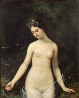 Jeune femme nue, 1831. Found in the collection of Maison de Balzac.