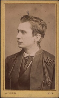 Leopold von Sacher-Masoch (1836-1895), c. 1880. Private Collection.