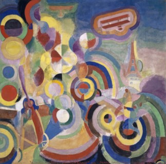 Hommage à Blériot, 1914. Found in the collection of Art Museum Basel.