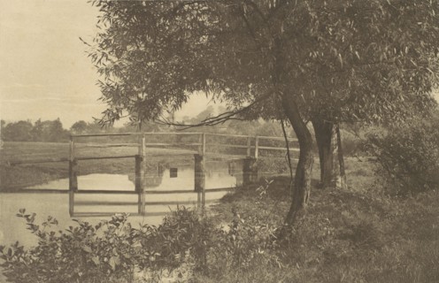 On the "Sow" near Walton's House at Shallowford, 1880s, printed 1888.
