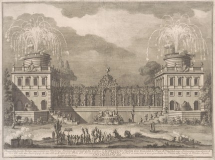 The Seconda Macchina for the Chinea of 1763: The Grape Harvest, 1763.