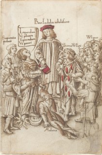 Do Not Walk outside the Public Highway [fol. 35 recto], c. 1512/1515.