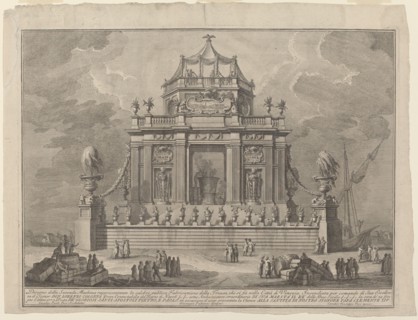 The Preparation of Theriac in Venice, for the "Chinea" Festival, 1773.