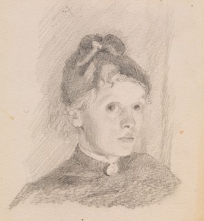 Self-Portrait, 1880-1884. Found in the collection of Ateneum, Helsinki.