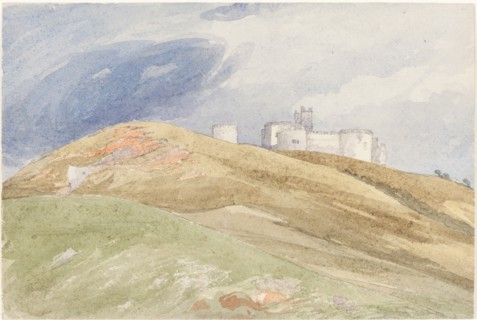 Castle on a Hill, first half 19th century. Attributed to James Bulwer.