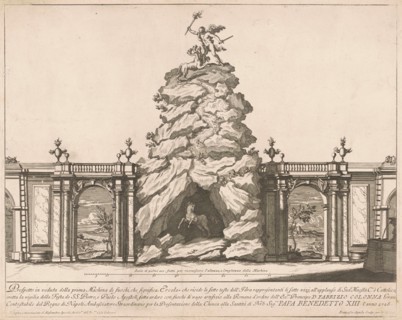 The Prima Macchina for the Chinea of 1726: Hercules and the Hydra, 1726.