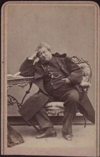 The author Alexandre Dumas père (1802-1870), ca 1868. Private Collection.