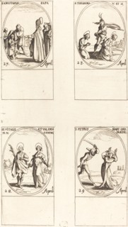 St. Anastasius; St. Theodora; Sts. Vitalis and Valeria; St. Peter Martyr.