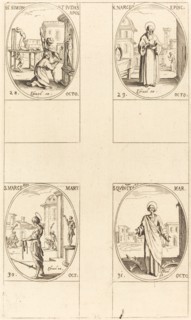 Sts. Simon and Jude, Apostles; St. Narcissus; St. Marcellus; St. Quintin.