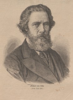 Portrait of the artist Mihály Zichy (1827-1906), 1877. Private Collection.