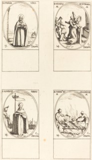 St. Othilia; Sts. Nicasius & Eutropia; St. Agnelus; Sts. Thyrs' & Callinicus.