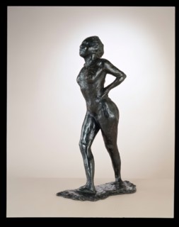Dancer At Rest, Hands On Hips, Right Leg Forward, c. 1881-1890/cast 1919-1925.