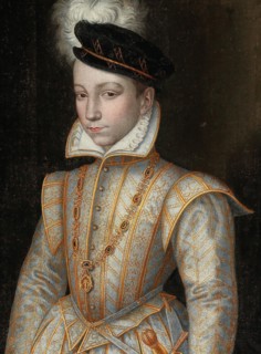 Portrait of King Charles IX of France (1550-1574), c. 1560. Private Collection.