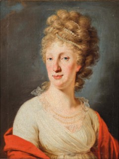 Portrait of Maria Theresa of Naples and Sicily (1772-1807). Private Collection.