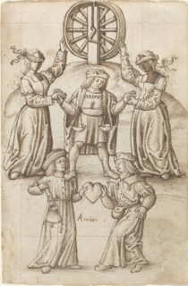 Friendship Is Equality; A Friend Is Another Self [fol. 10 recto], c. 1512/1515.