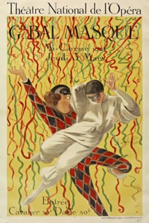 Théâtre National de l'Opéra, Grand bal de la Mi-Carême, 1921. Private Collection.