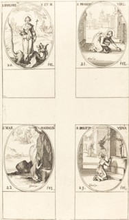 St. Margaret of Antioch; St. Praxedes; St. Mary Magdalene; St. Bridget of Sweden.