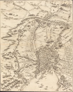 The Siege of La Rochelle [plate 6 of 16; set comprises 1952.8.97-112], 1628/1631.