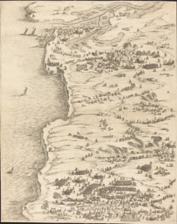 The Siege of La Rochelle [plate 5 of 16; set comprises 1952.8.97-112], 1628/1631.