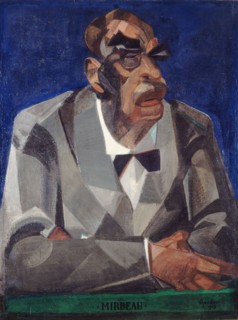 Octave Mirbeau (1848-1917), 1919. Found in the collection of Musée Carnavalet, Paris.