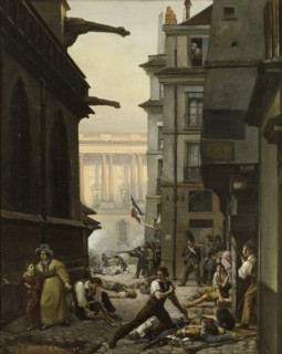 By morning on 29 July 1830, 1831. Found in the collection of Musée Carnavalet, Paris.