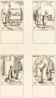 Sts. Donatilla, Maxima & Secunda; St. Fabius;St. John Colombini; St. Ignatius Loyola.