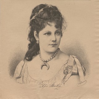 Portrait of pianist and composer Sophie Menter (1846-1918) , 1883. Private Collection.