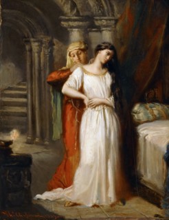 Desdemona Retiring to her Bed, 1849. Found in the collection of Musée du Louvre, Paris.