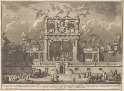 The Seconda Macchina for the Chinea of 1769: A Building for Public Entertainment, 1769.