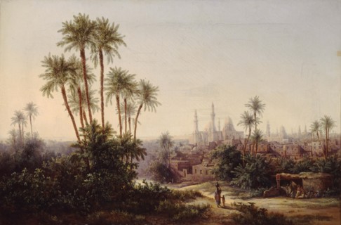View of Cairo, 1867. Creator: Georgi, Otto (1819-1874).