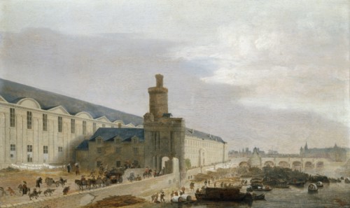 The Great Gallery in the Louvre, c. 1640. Creator: Verwer, Abraham de (1585-1650).
