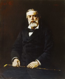 Portrait of Jules Vallès (1832-1885), 1881. Creator: Gill, André (1840-1885).