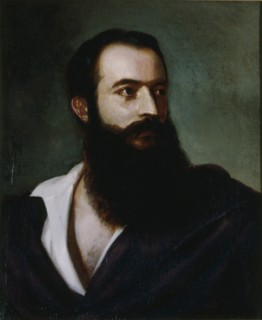 Portrait of Felice Orsini (1819-1858), c. 1858. Creator: Buchheister, Louis (1820-1881).