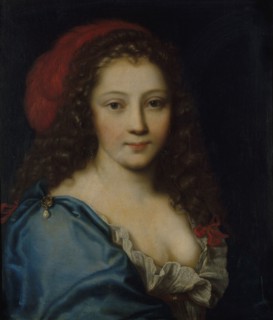 Portrait of Armande Béjart (1642-1700), c. 1660. Creator: Mignard, Nicolas (1606-1668).