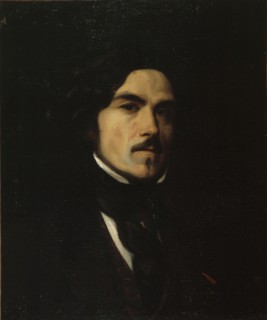 Portrait of Eugène Delacroix (1798-1863), c. 1840. Creator: Anonymous.
