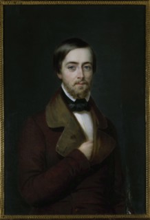 Portrait of the poet Joseph Méry (1798-1866), c. 1830-1840. Creator: Anonymous.