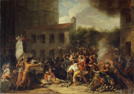 The Storming of the Bastille on 14 July 1789, c. 1793. Creator: Thévenin, Charles (1764-1838).