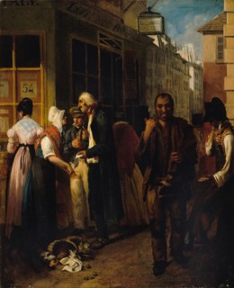 Bureau de la loterie royale sous la Restauration, 1820. Creator: Anonymous.