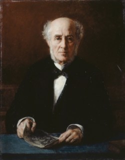 Portrait of the writer Étienne Arago (1802-1892) , 1882. Creator: Valadon, Jules Emmanuel (1826-1900).