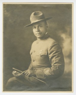 Photograph of Bosey E. Vick, 1914-1918. Creator: Unknown.