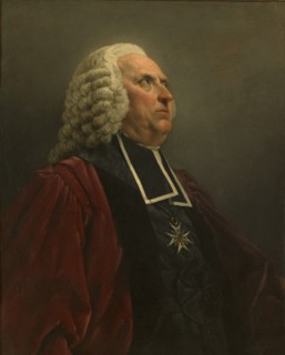 Portrait of the writer Louis-Sébastien Mercier (1740-1814), c. 1763. Creator: Hallé, Noël (1711-1781).