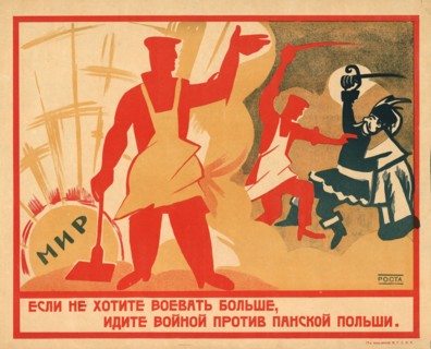 If you don't want to fight anymore, go fight against Poland, 1920. Creator: Malyutin, Ivan Andreevich (1890-1932).