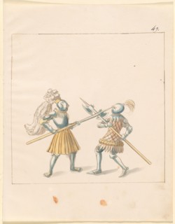 Freydal, The Book of Jousts and Tournament of Emperor Maximilian I: Combats...Plate 146, c1515. Creator: Unknown.