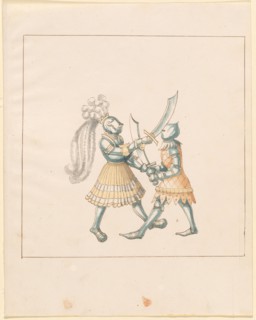 Freydal, The Book of Jousts and Tournament of Emperor Maximilian I: Combats...Plate 153, c1515. Creator: Unknown.