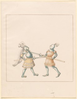 Freydal, The Book of Jousts and Tournament of Emperor Maximilian I: Combats...Plate 148, c1515. Creator: Unknown.