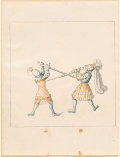 Freydal, The Book of Jousts and Tournament of Emperor Maximilian I: Combats...Plate 159, c1515. Creator: Unknown.