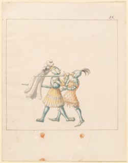 Freydal, The Book of Jousts and Tournament of Emperor Maximilian I: Combats...Plate 165, c1515. Creator: Unknown.