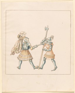 Freydal, The Book of Jousts and Tournament of Emperor Maximilian I: Combats...Plate 144, c515. Creator: Unknown.