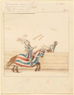 Freydal, The Book of Jousts and Tournament of Emperor Maximilian I: Combats..., Plate 109, c1515. Creator: Unknown.